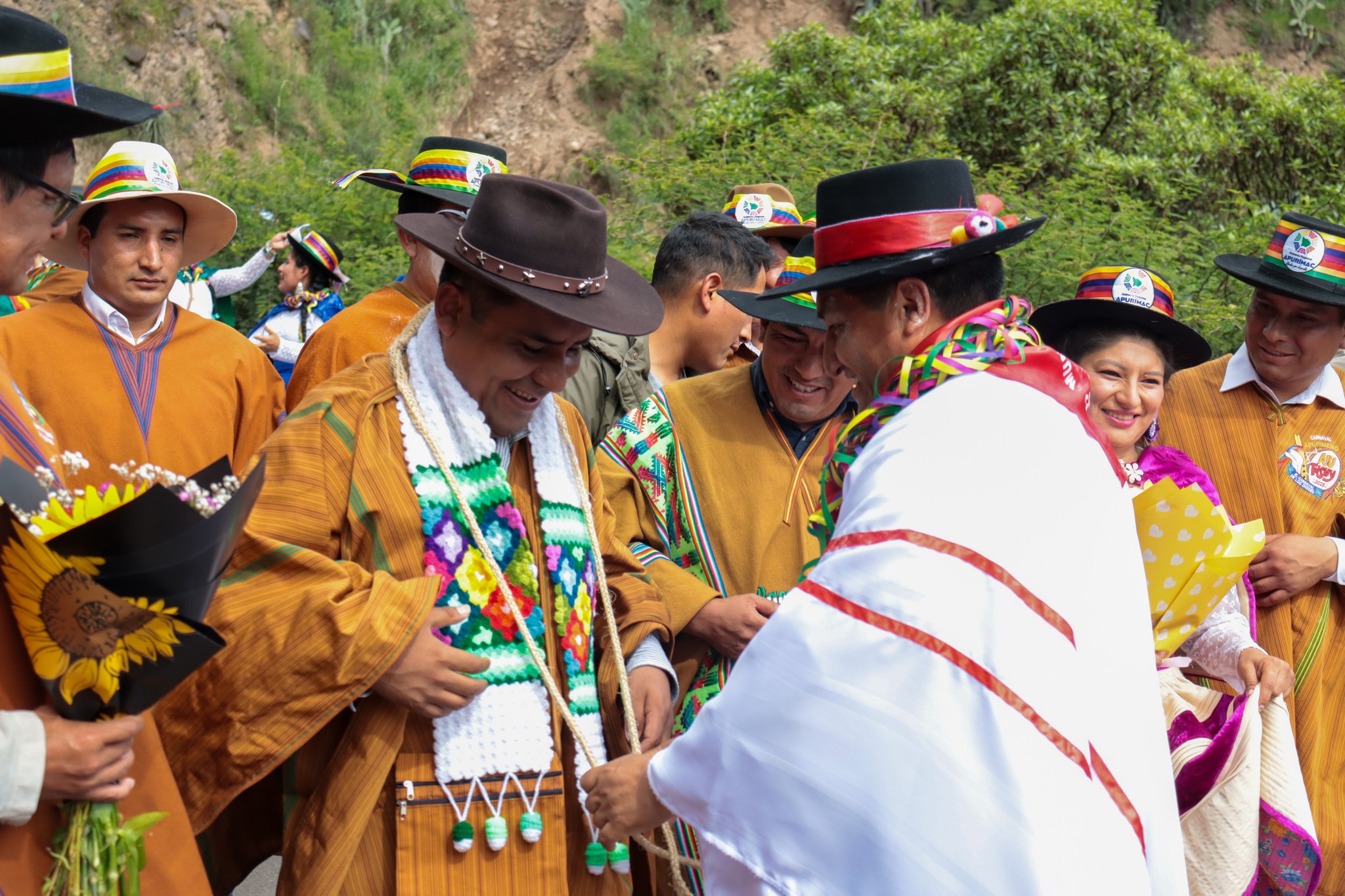 Presidente de la Mancomunidad Regional de Los Andes y Alcalde Provincial de Cangallo.