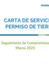 Vista preliminar de documento Seguimiento de Compromisos - Marzo 2025