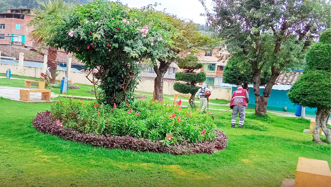 Seguimos trabajando en la recuperacion de nuestra areas verdes