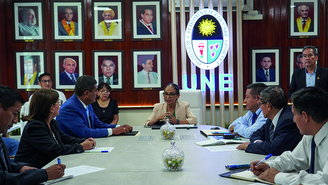 Firma de Convenio Marco entre la Municipalidad del Rímac y la Universidad Nacional de Educación Enrique Guzman y Valle