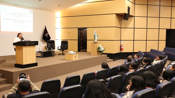 Segunda jornada de la Agenda Constitucional del TC se realizó en la Universidad Católica de Santa María y en la Universidad Católica de San Pablo de Arequipa