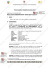 Vista preliminar de documento Resolución Administrativa