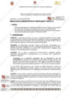 Vista preliminar de documento Resolución Administrativa