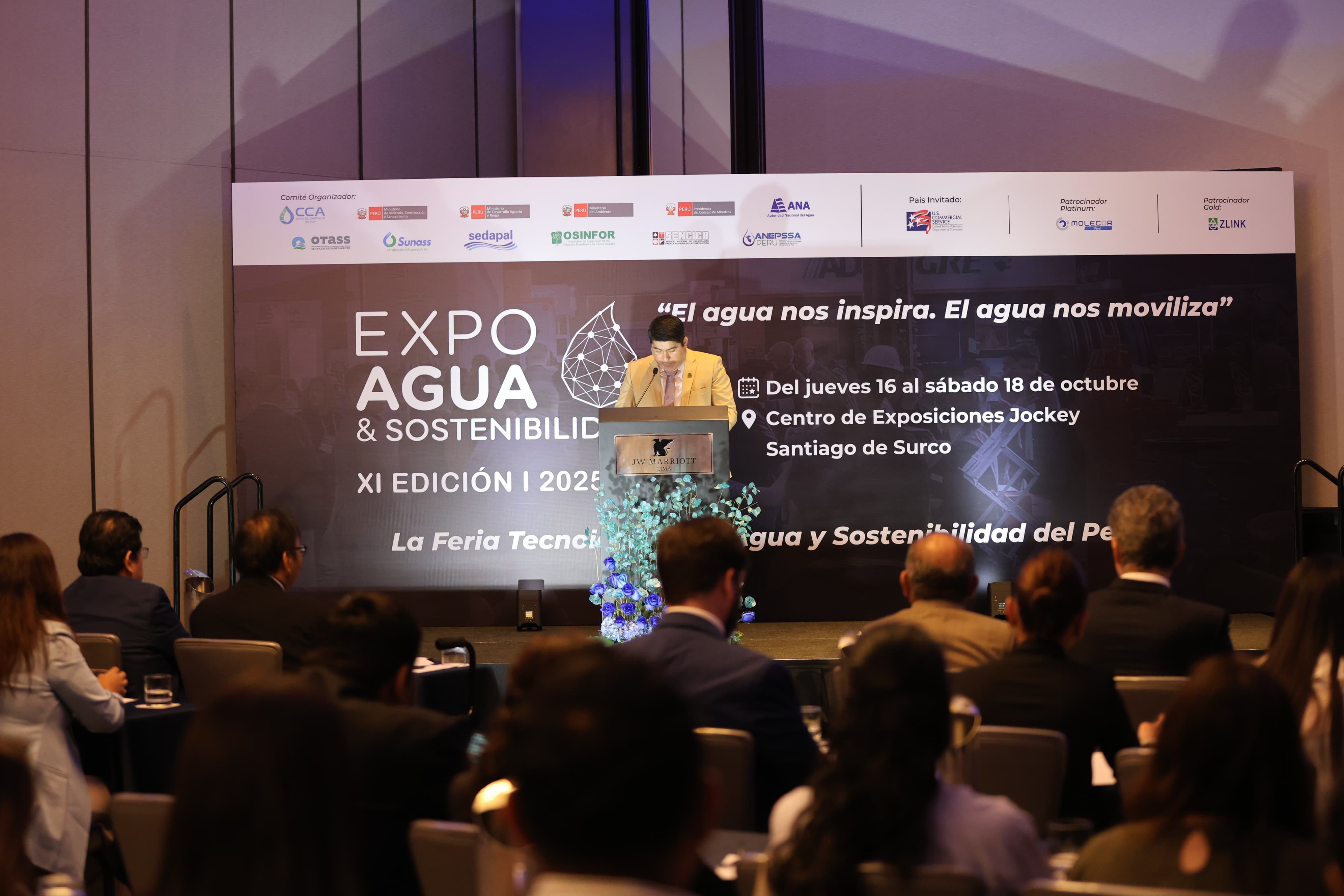 Archivo JPGE del Osinfor participando en la XI edición de la Expo Agua & Sostenibilidad 2025