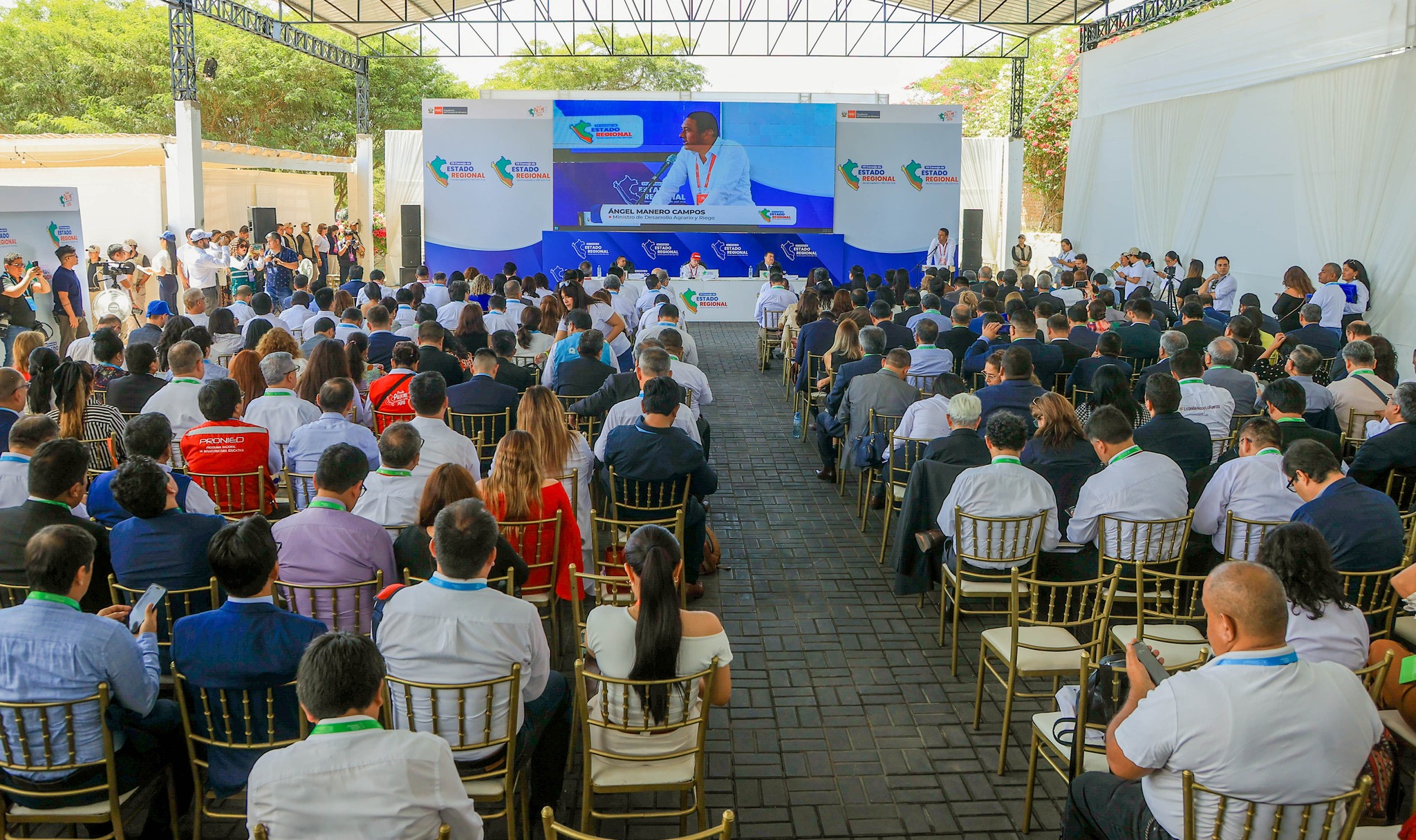 Audiencia del VII Consejo de Estado Regional.