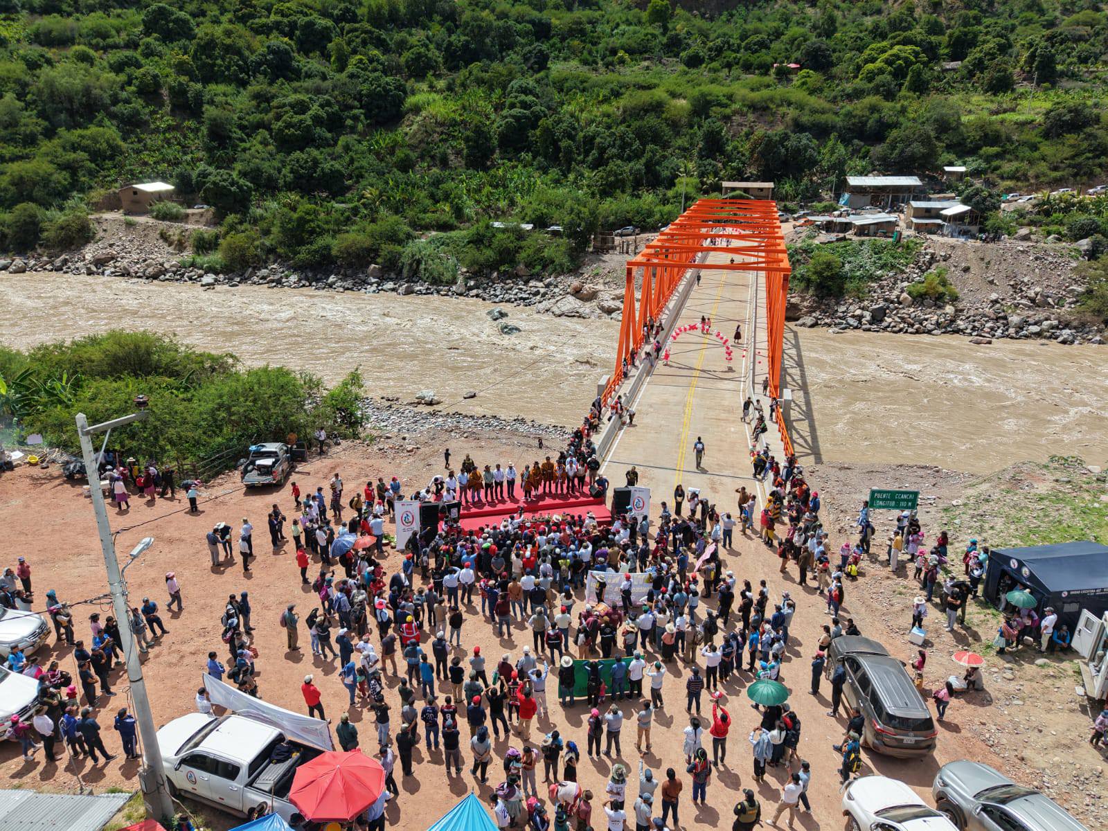 Fotografía del Puente Ccanchi.