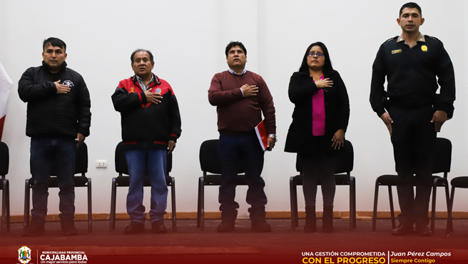¡Cajabamba refuerza la lucha contra la delincuencia!