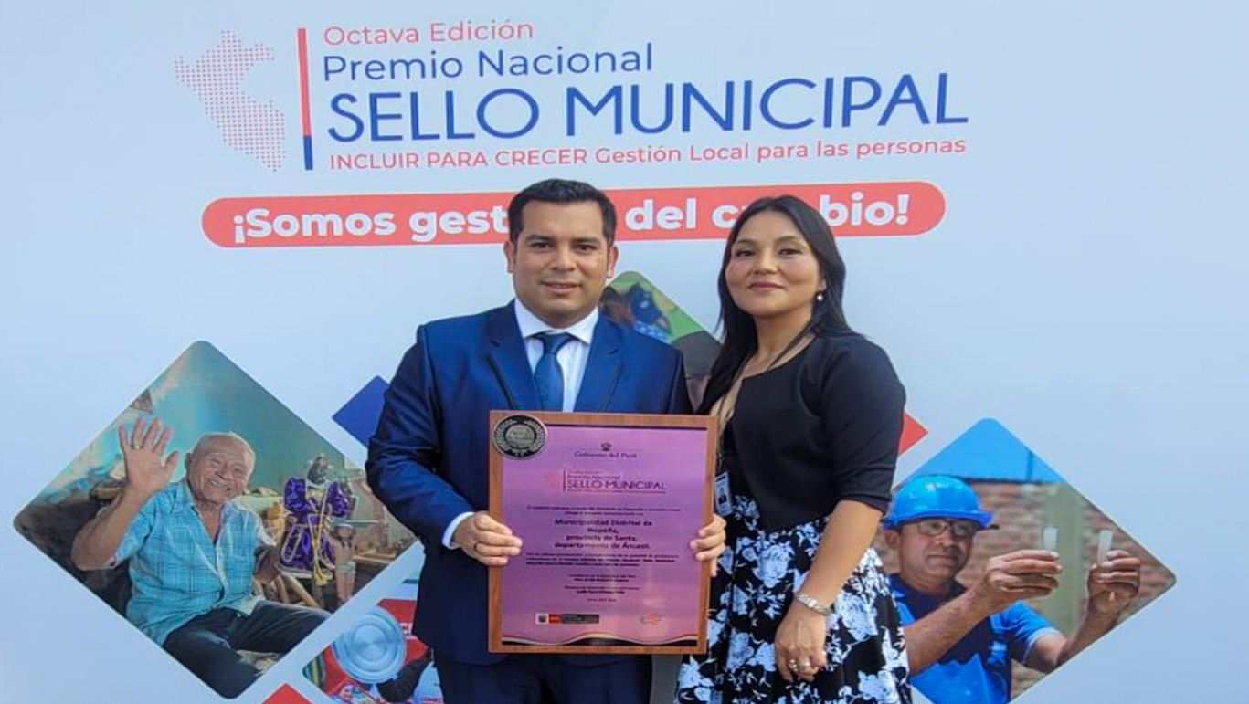 Recibimos nuestra insignia a Platinum en el Sello Municipal