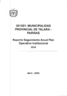 Vista preliminar de documento Reporte Seguimiento Anual  POI 2024