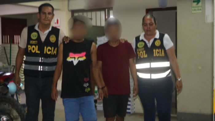 Dictan cuatro meses de prisión preventiva a dos investigados por robo agravado en grado de tentativa a madre y su menor hijo