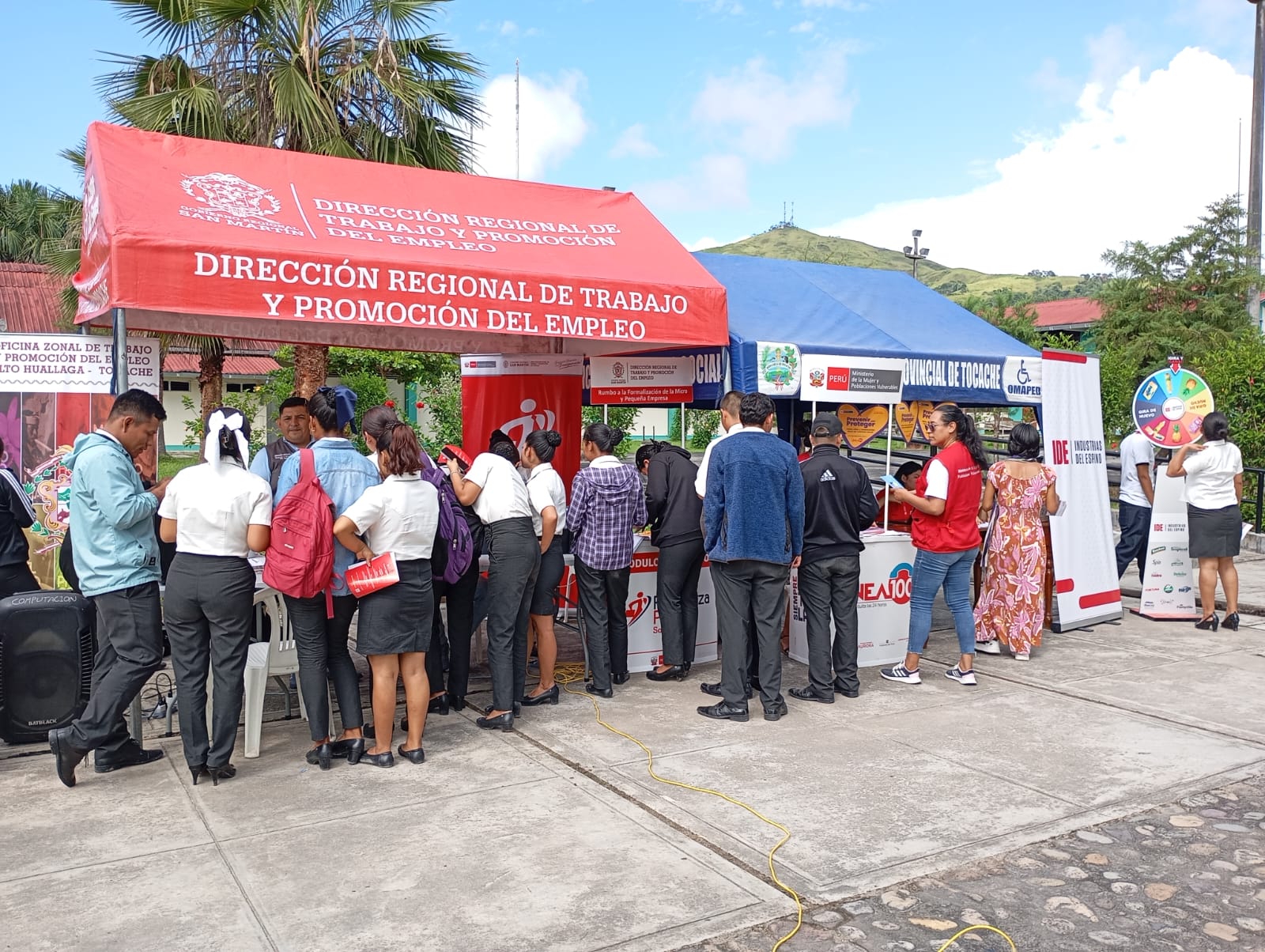 Gobierno Regional de San Martín impulsa feria de empleo en Uchiza