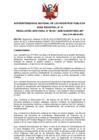 Vista preliminar de documento Resolución Jefatura N.° 194-2025-SUNARP/ZRIX/JEF