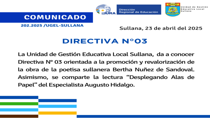 Comunicado N°202-2025
