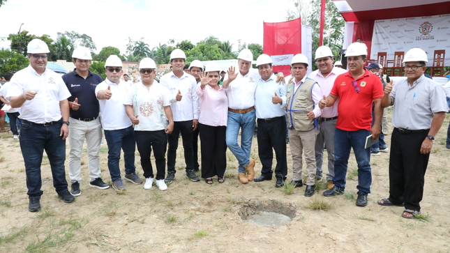 GORESAM INICIA OBRAS DE LA I.E. O350 DE ALIANZA CON INVERSIÓN DE MÁS DE 48 MILLONES DE SOLES.