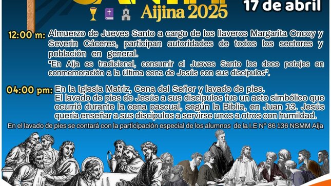 Jueves Santo Aija