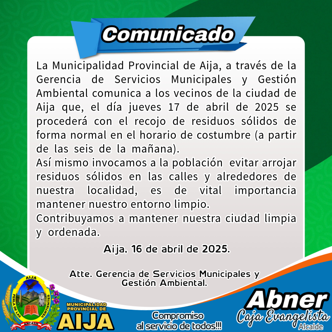 Comunicado