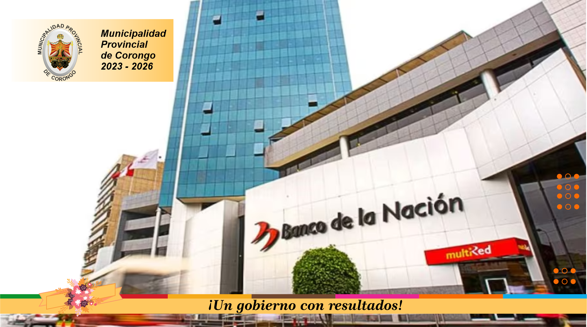 Trabajo con esmero para una pronta Apertura del Banco de la Nación en Corongo