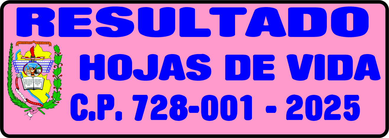 Resultados Evaluación De Documentos CONVOCATORIA-728_2025