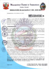 Vista preliminar de documento Resolución de Alcaldía N° 088-2025-MDI