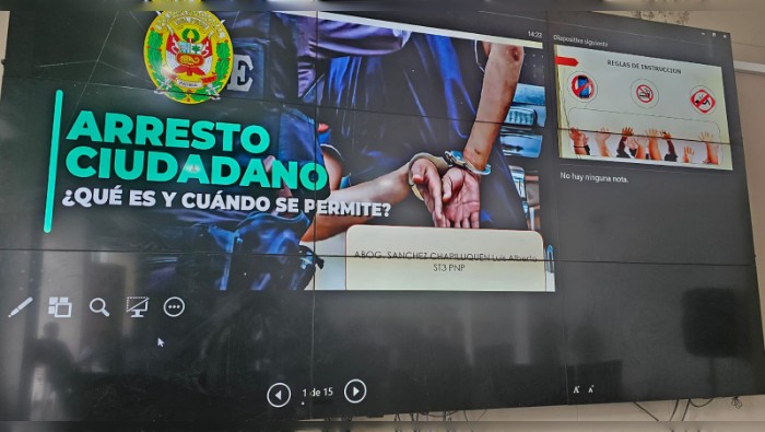 Marco legal de arresto ciudadano