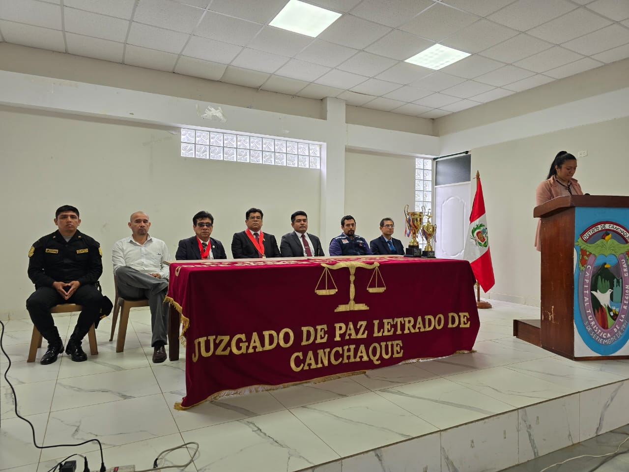 Aniversario Juzgado Paz Letrado de Canchaque