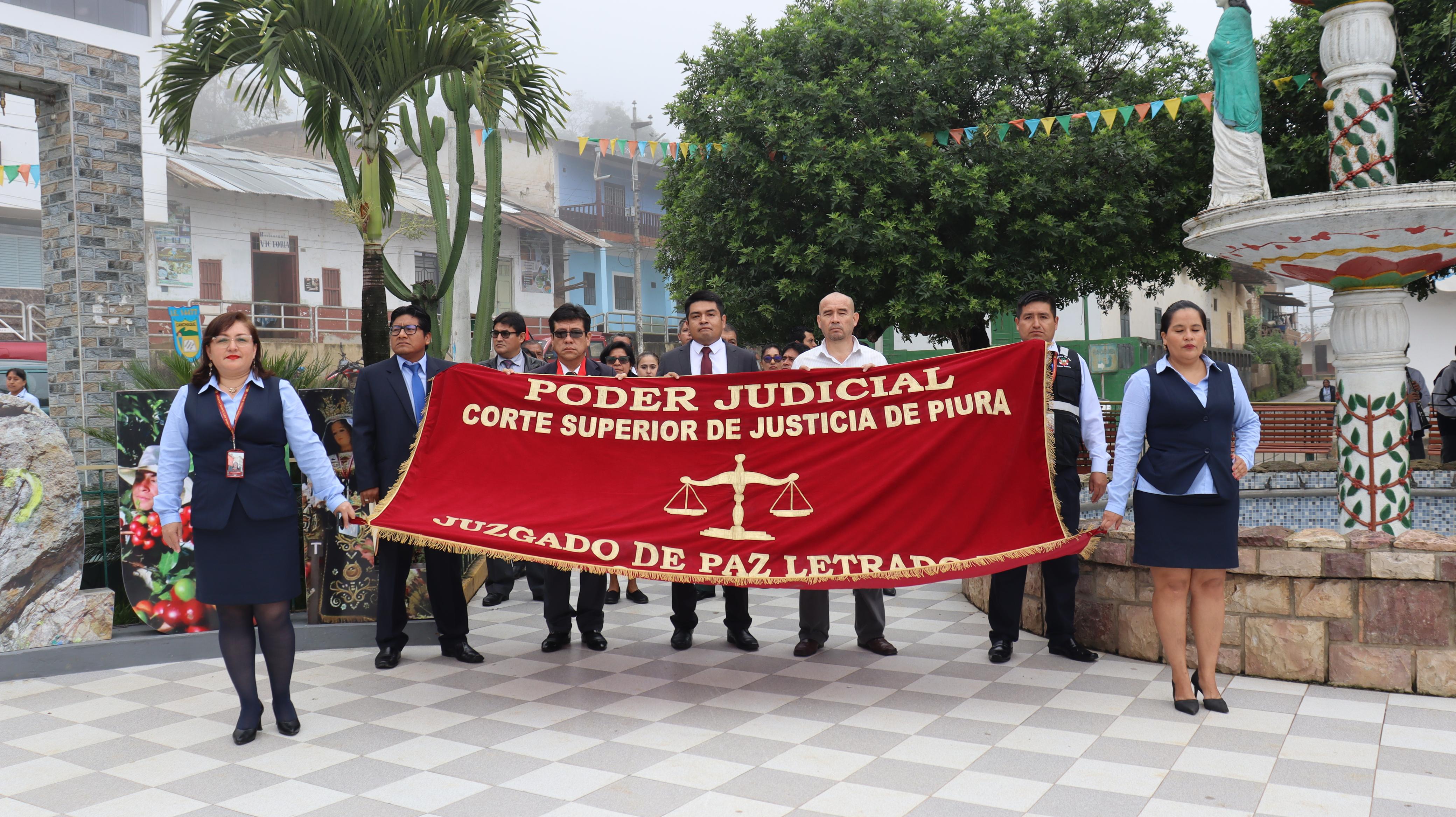 Aniversario Juzgado Paz Letrado de Canchaque