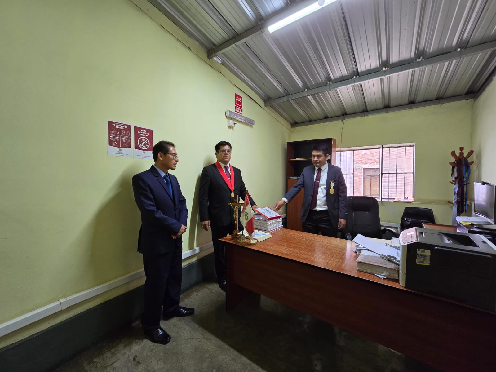 Visita Juzgado de Paz Letrado de Canchaque