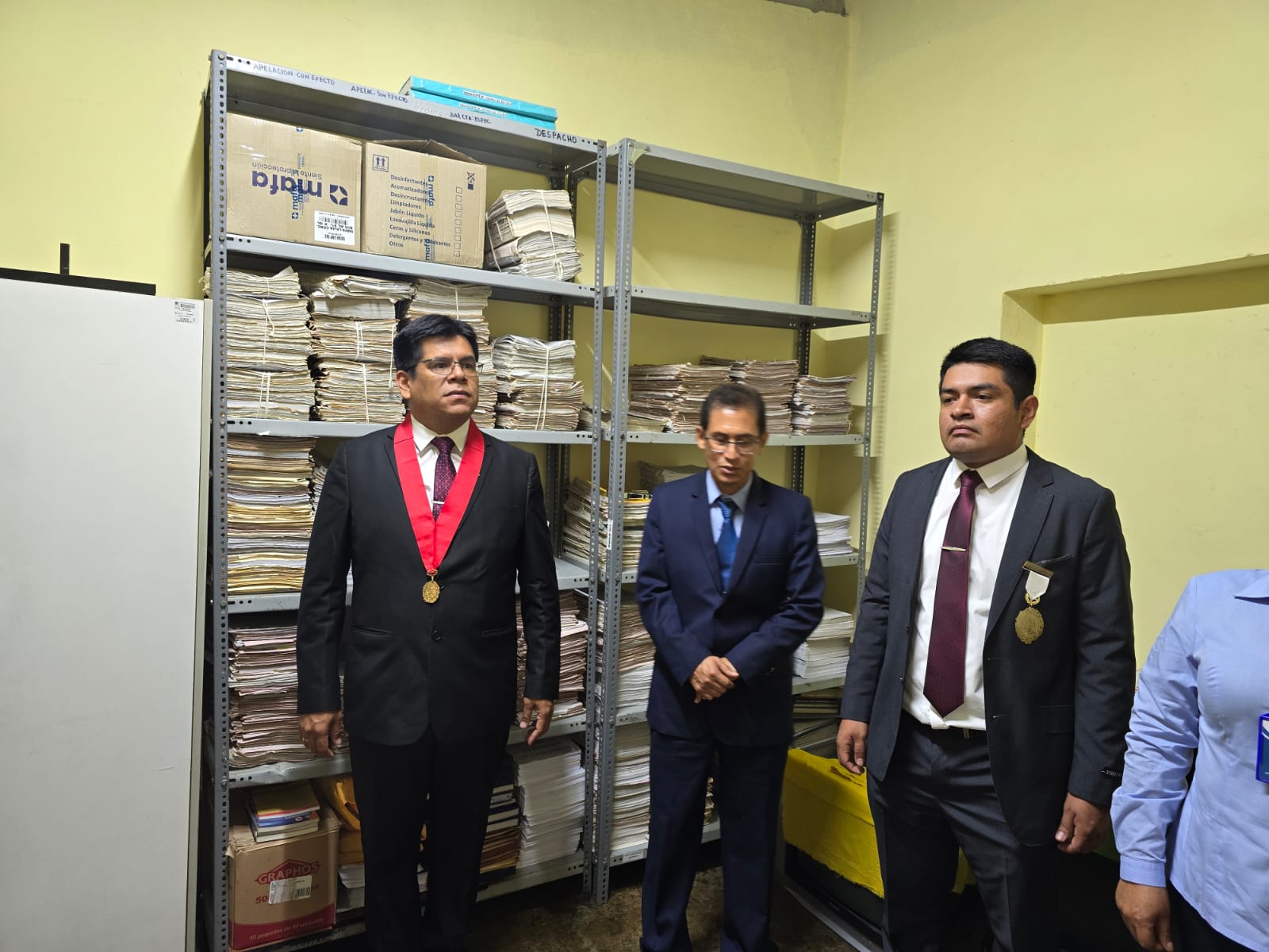 Visita Juzgado de Paz Letrado de Canchaque