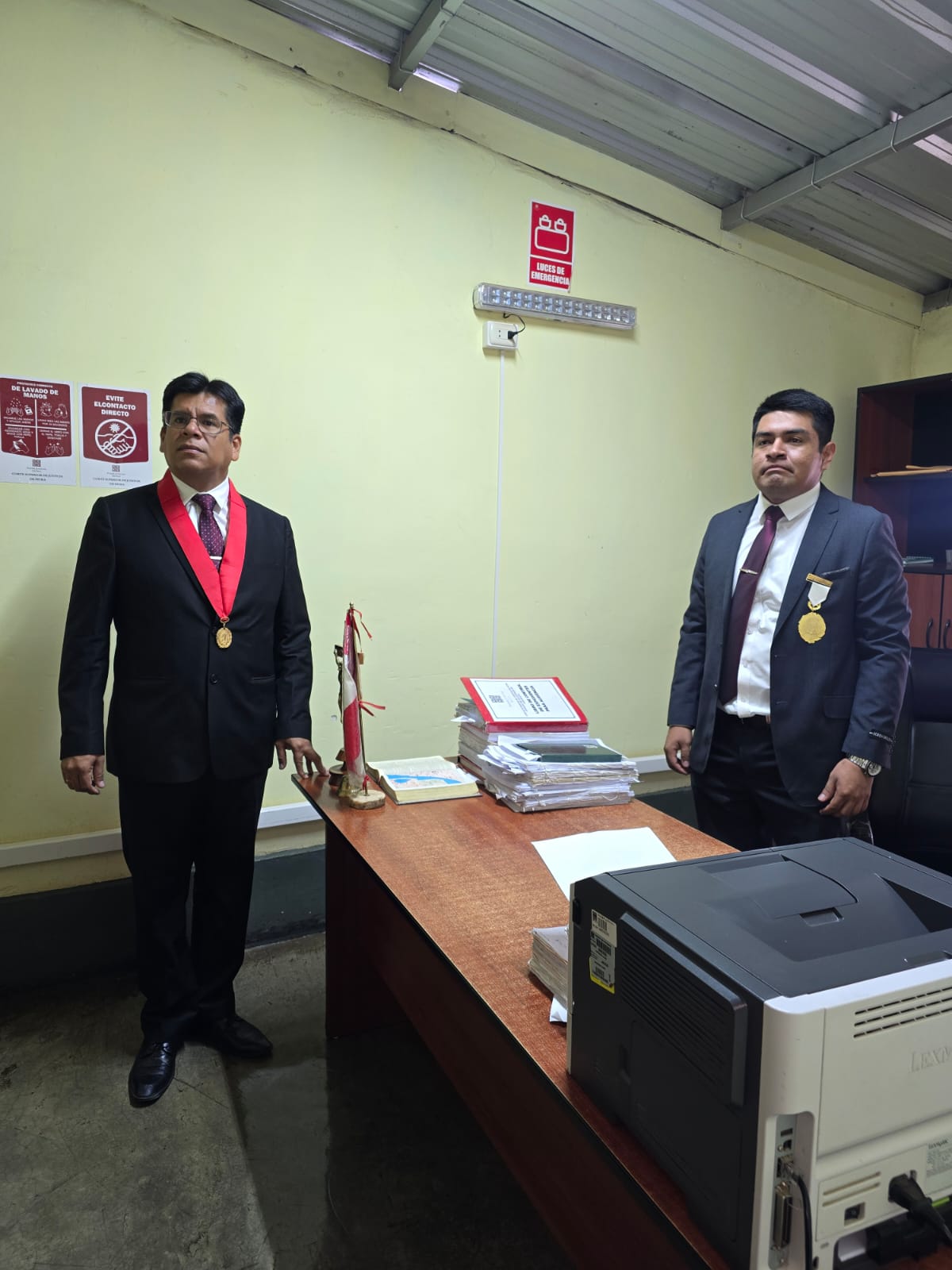 Visita Juzgado de Paz Letrado de Canchaque
