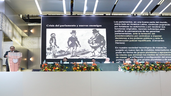 Magistrado del TC Gustavo Gutiérrez participó como expositor en el Congreso Internacional de Derecho Constitucional en Arequipa