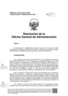 Vista preliminar de documento Resolución N°086-2025-OGA