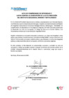 Vista preliminar de documento Acta de Compromiso - 2025