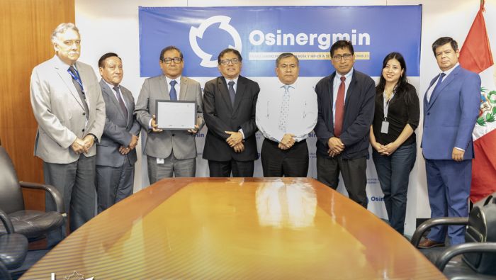 Reconocimiento de Ceplan a Osinergmin