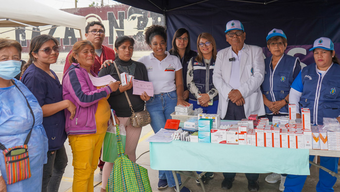 Más de 500 pobladores reciben atención especializada en asentamiento humano de Villa El Salvador