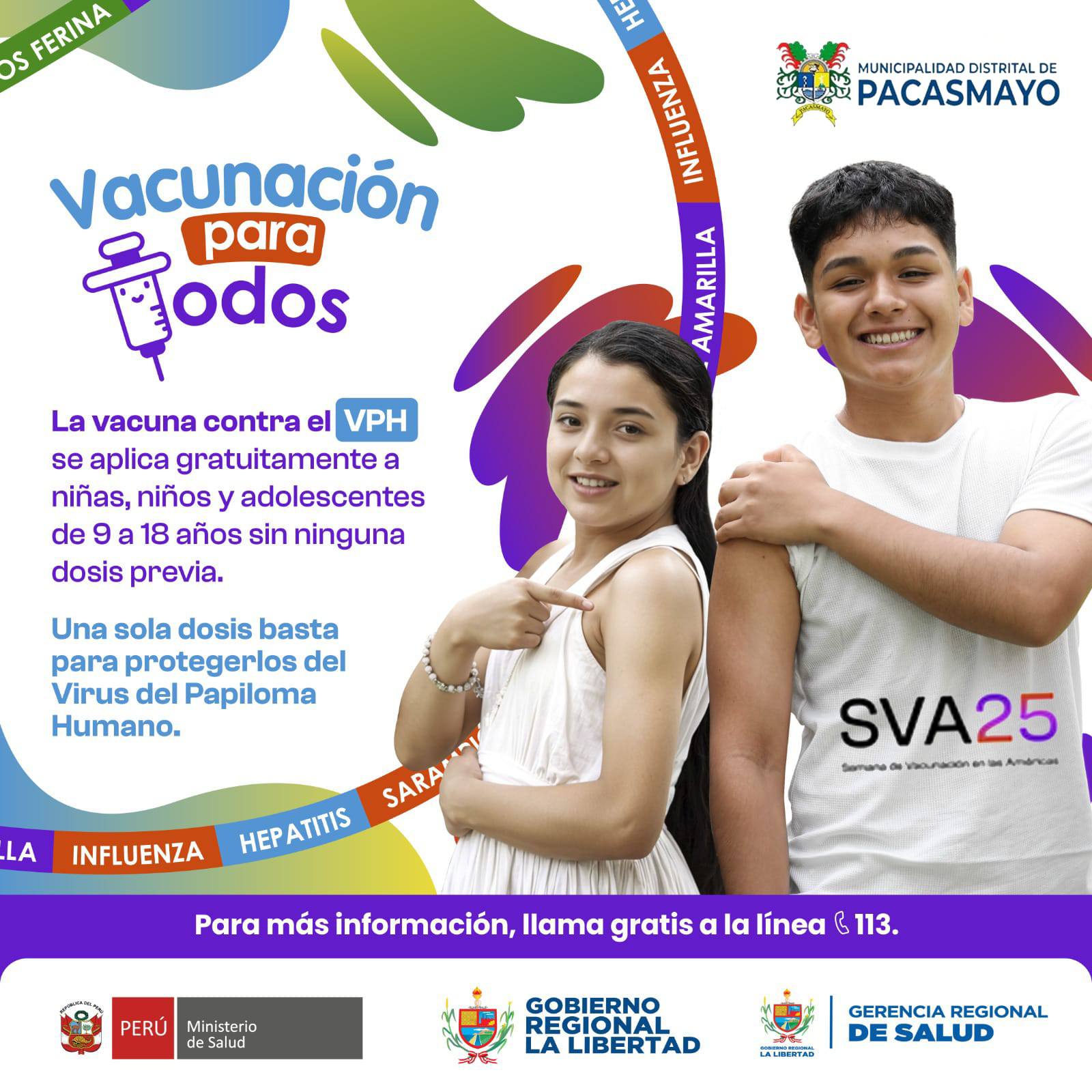 vacunación de la americas 2
