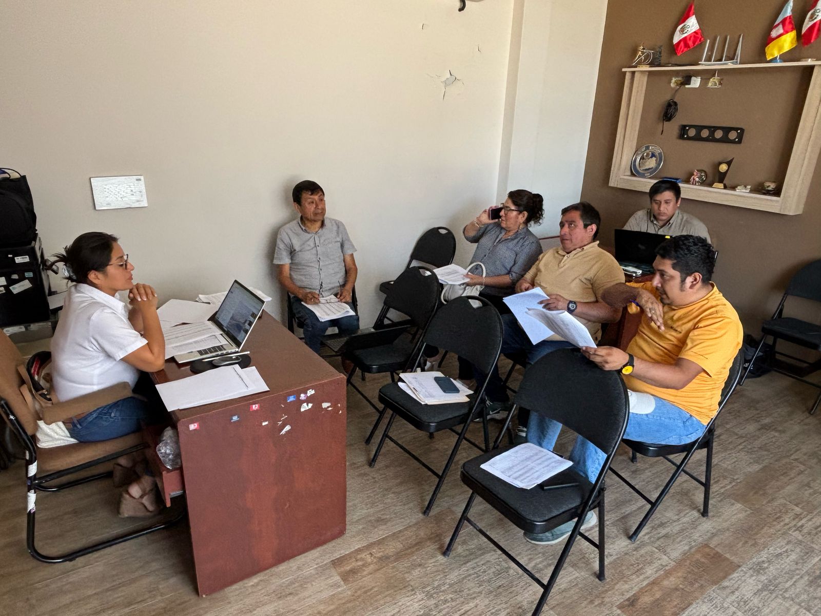 Foto de la reunión