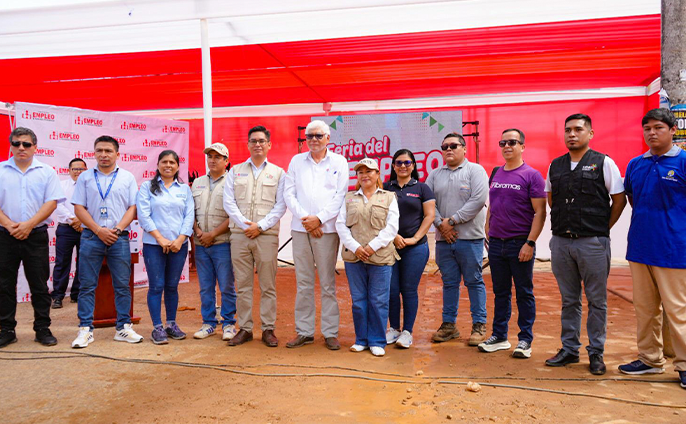 foto de la feria de trabajo