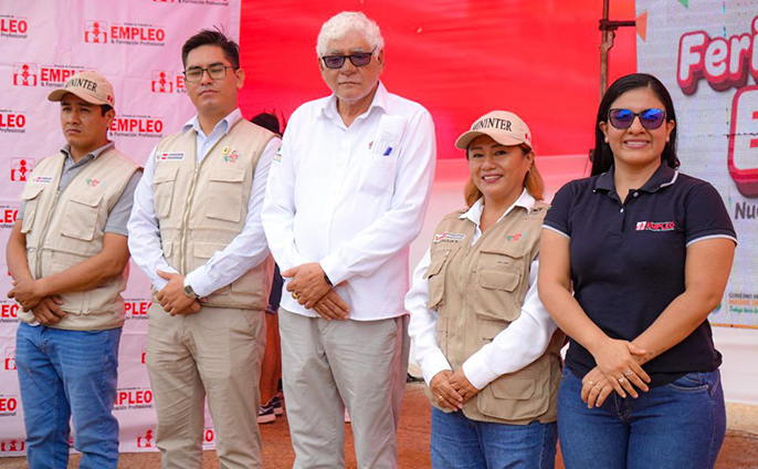 foto de la feria de trabajo