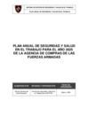 Vista preliminar de documento Plan Anual de Seguridad y Salud en el Trabajo 2025 