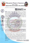 Vista preliminar de documento Resolución de Alcaldía N° 096-2025-MDI