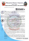 Vista preliminar de documento Resolucion de Alcaldia N° 098-2025-MDI