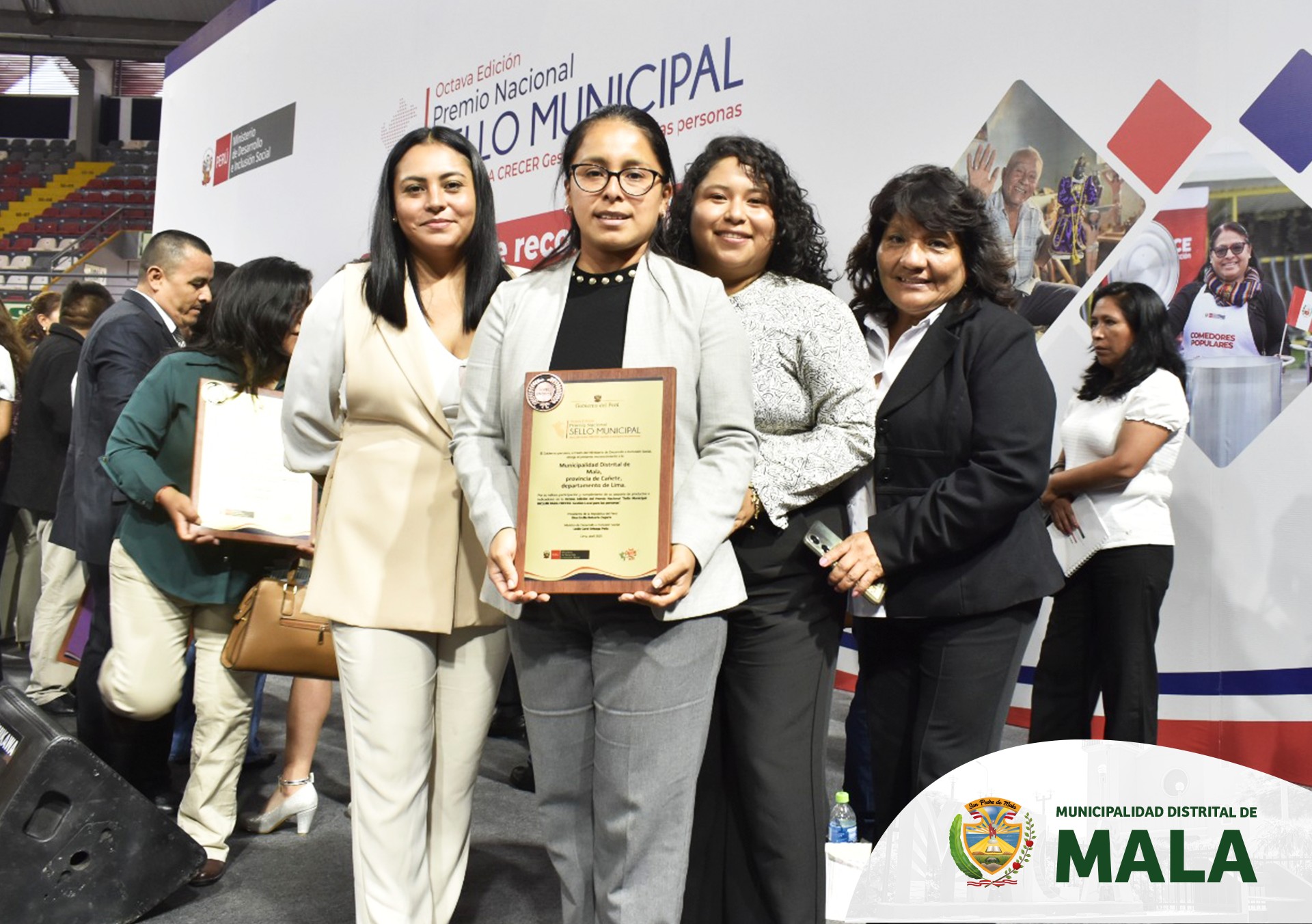 Municipalidad de Mala Recibe Premio Nacional Sello Municipal