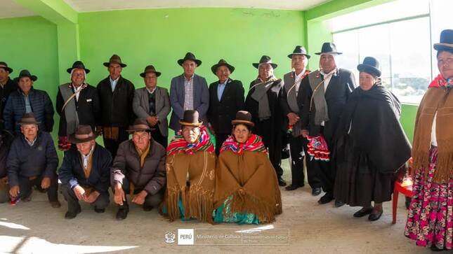 Se realizo la segunda Reunión de coordinación para la escenificación de la batalla de zepita en las pampas de CHUA CHUA