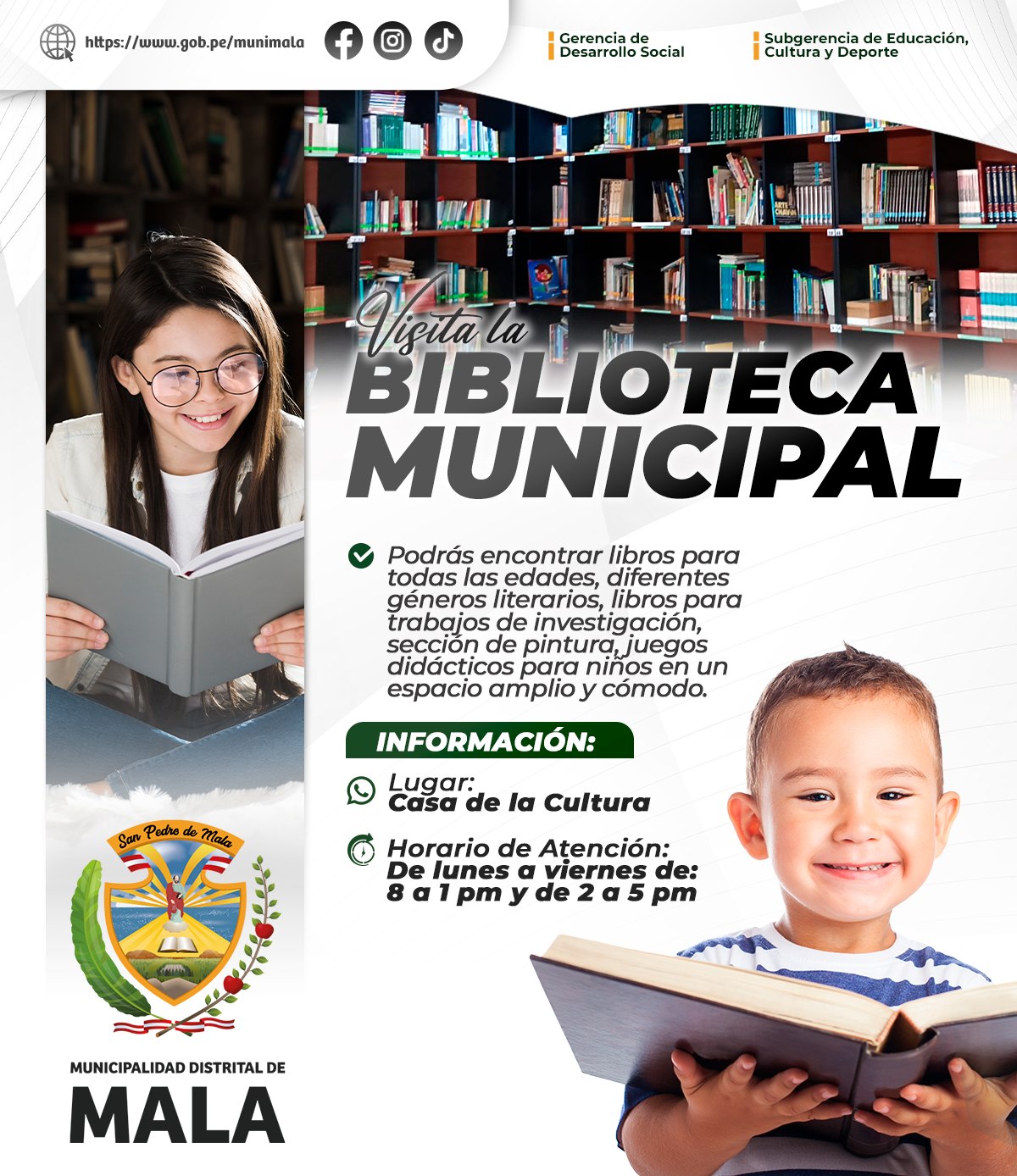 Visita la Biblioteca Municipal