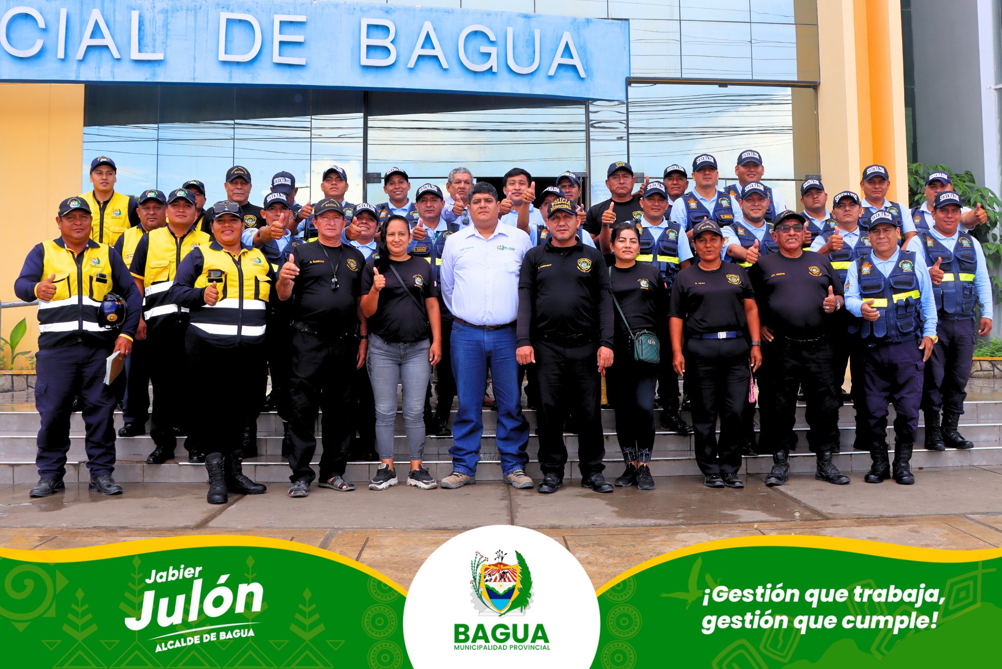 Comisario de la PNP BAGUA expone normativa de serenazgo 