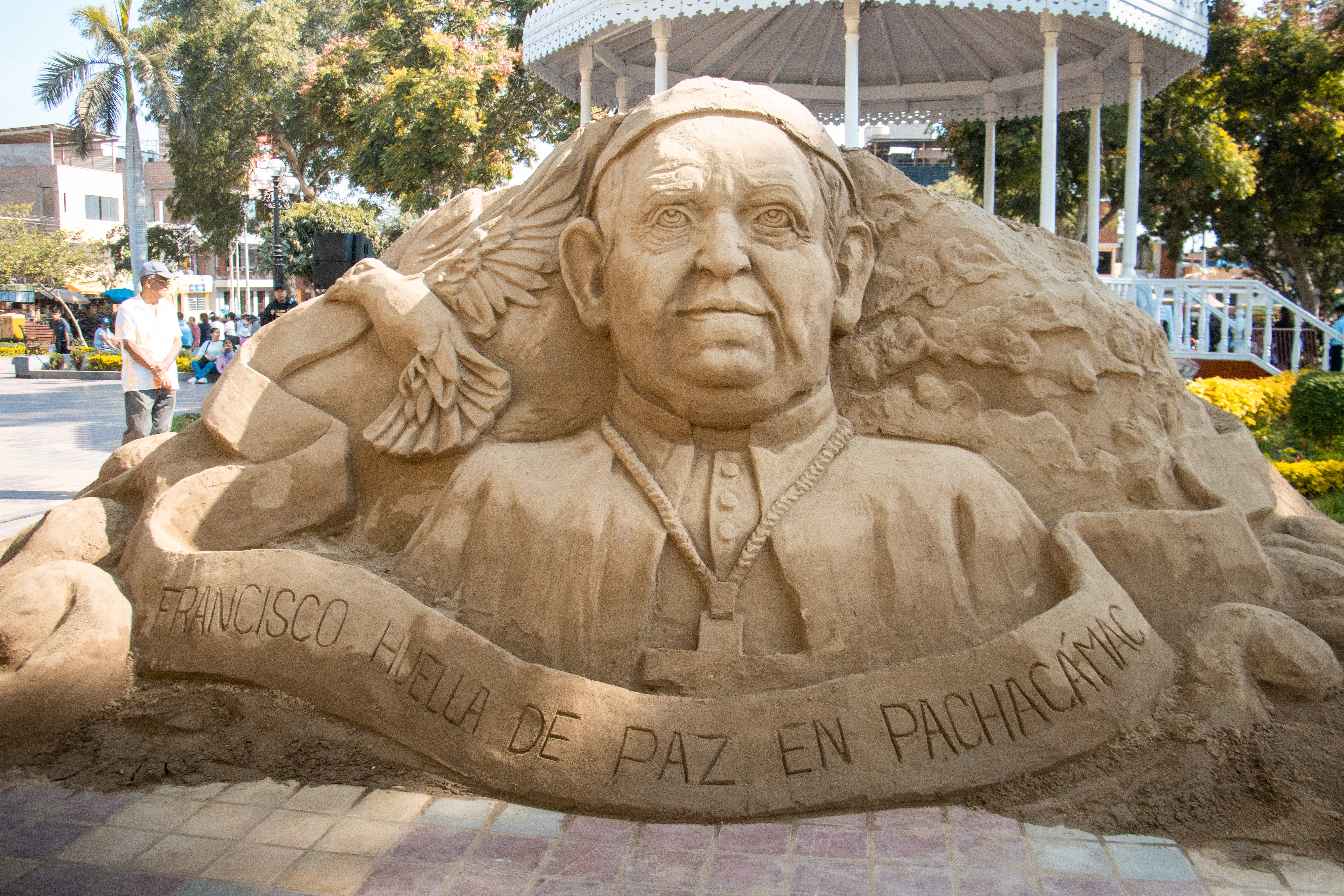 Escultura de arena