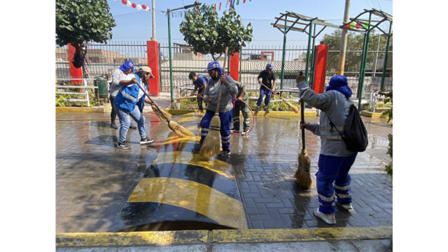 Esta jornada marca el inicio de las actividades por los 71 años de fundación del A.H. El Independiente, demostrando que el trabajo en equipo entre municipalidad y comunidad es clave para construir un distrito más limpio, ordenado y unido.