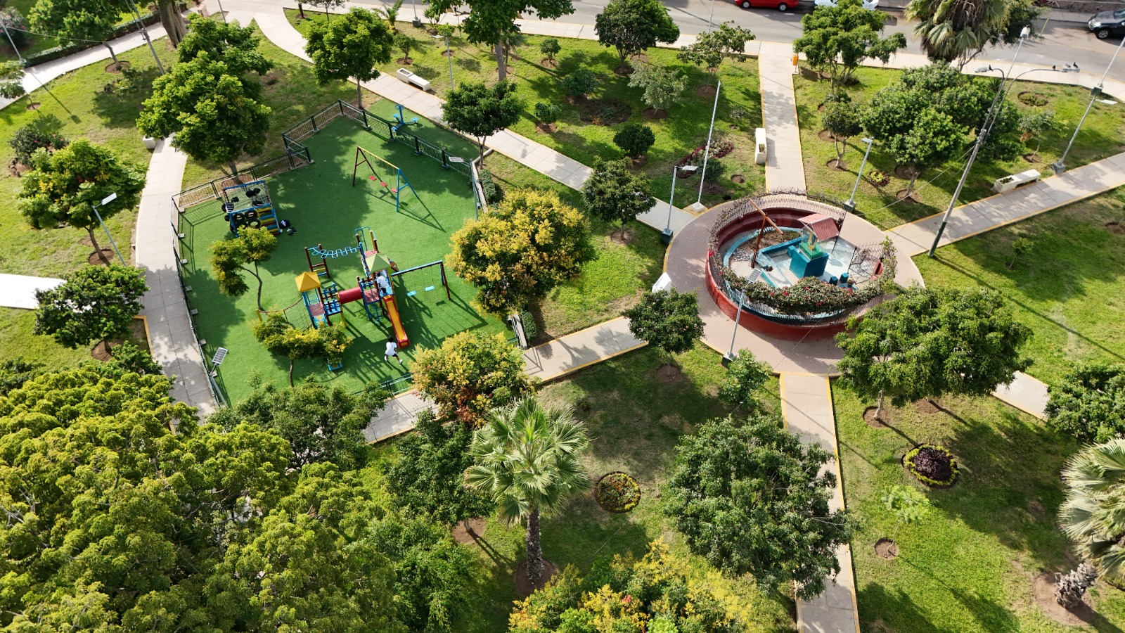 Recuperación de los 75 parques del distrito