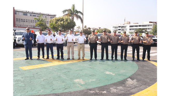 Esta importante acción ha sido posible gracias al convenio entre la Municipalidad de El Agustino y el Ministerio del Interior, reafirmando nuestro compromiso con la seguridad y el bienestar de todos los vecinos.