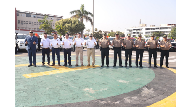 Esta importante acción ha sido posible gracias al convenio entre la Municipalidad de El Agustino y el Ministerio del Interior, reafirmando nuestro compromiso con la seguridad y el bienestar de todos los vecinos.